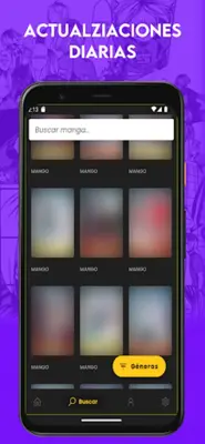 Mango Lector de Manga Español android App screenshot 1