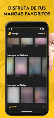 Mango Lector de Manga Español android App screenshot 3